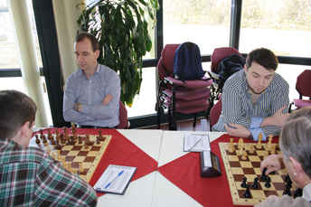 Frank Neumann und Anton Bulygin (Brett 3 + 4) Frank Neumann und Anton Bulygin (Brett 3 + 4)